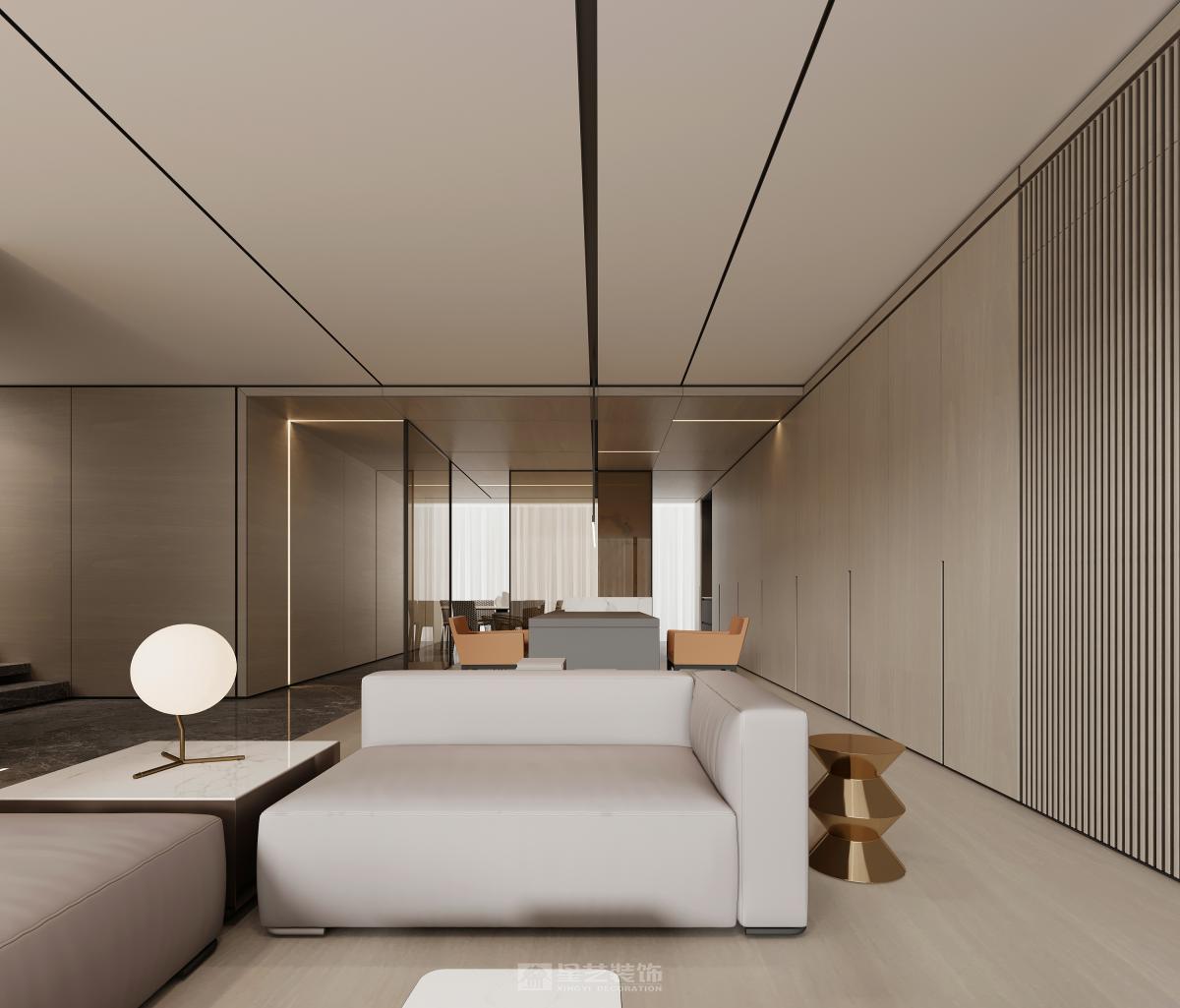 極簡風(fēng)大平層